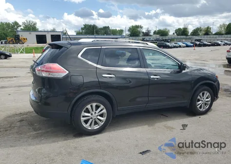 2015 Nissan Rogue S from USA, damaged, VIN KNMAT2MTXFP508519